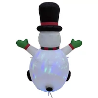 Northlight Snowman With Hat Christmas Inflatable