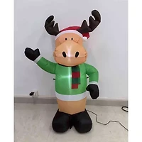 Northlight Deer Christmas Inflatable