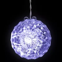 Northlight White Led Lighted Crystal Christmas Yard Art