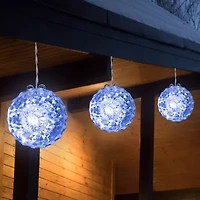 Northlight White Led Lighted Crystal Christmas Yard Art
