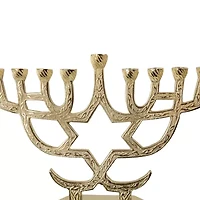 Northlight 10" Menorah Star Of David Candle Holder