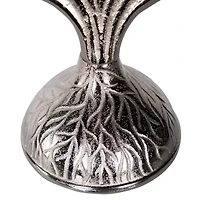 Northlight 15.5" Metal Menorah Candle Holder