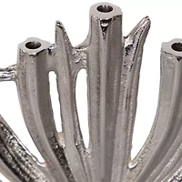 Northlight 15.5" Metal Menorah Candle Holder