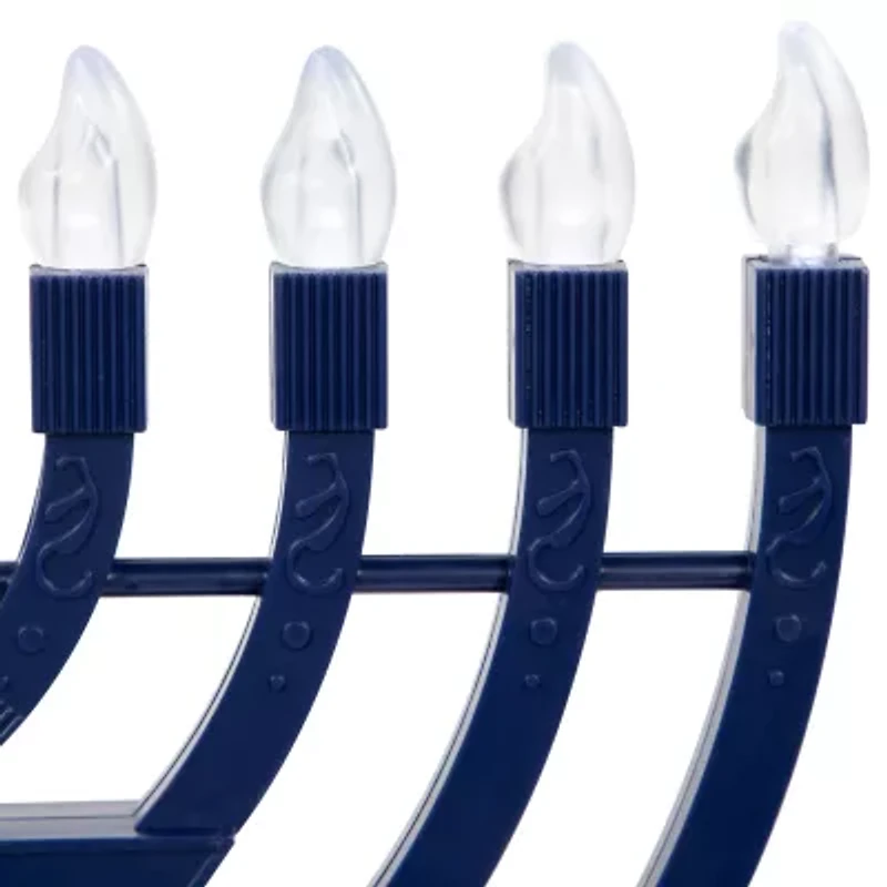 Northlight Led Star Of David Menorah Lighted Hanukkah Tabletop Decor