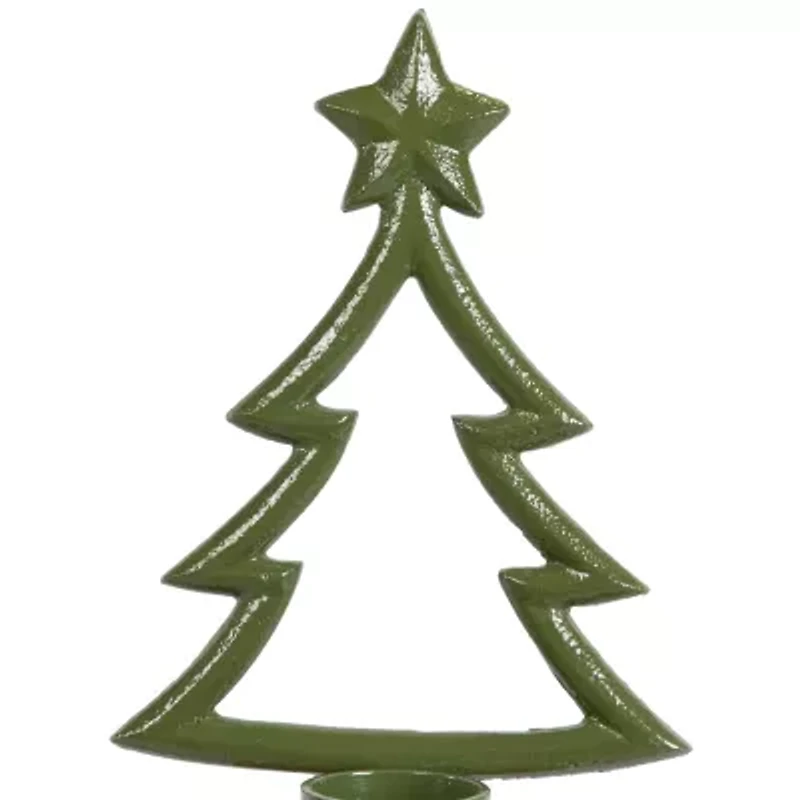 Northlight 9.5" Metal Tealight Candle Holder