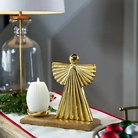 Northlight 10" Metal Gold Votive Candle Holder