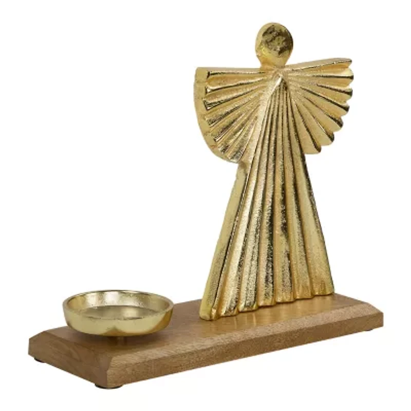 Northlight 10" Metal Gold Votive Candle Holder