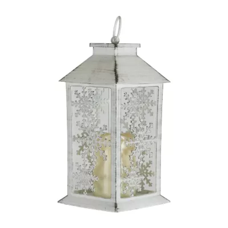 Northlight Led Snowflakes Lantern Candle Holder