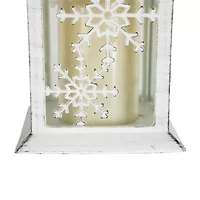 Northlight Led Snowflakes Lantern Candle Holder