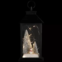 Northlight Led  Snowman Winter Scene Lantern Candle Holder