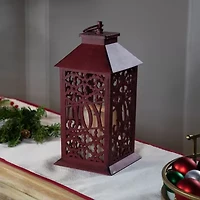 Northlight Snowflakes Joy Candle Decorative Lantern