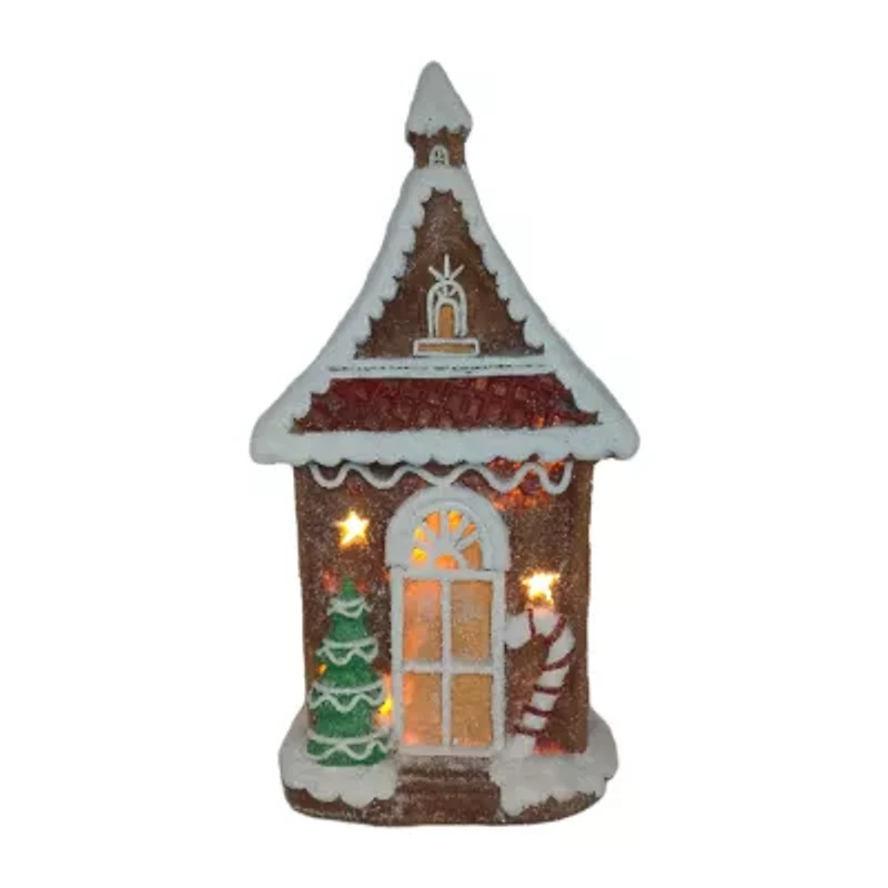 Northlight 18" Led Gingerbread House Lighted Christmas Tabletop Decor