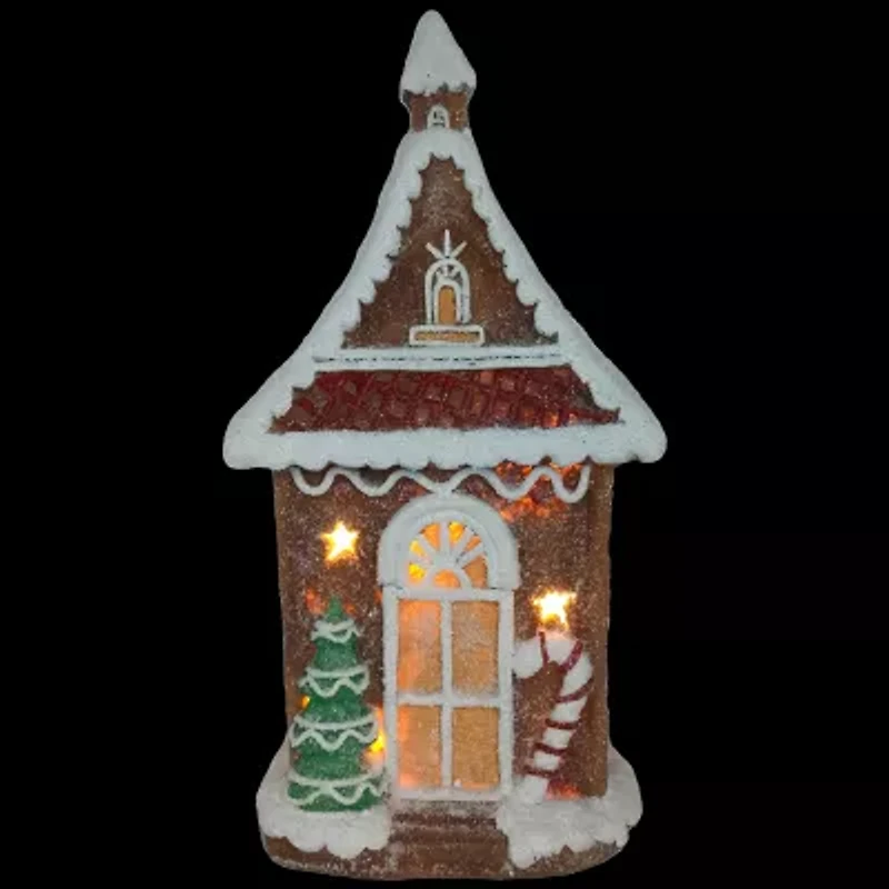 Northlight 18" Led Gingerbread House Lighted Christmas Tabletop Decor