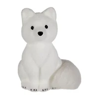 Northlight Sitting Artic Fox Pup Christmas Tabletop Decor