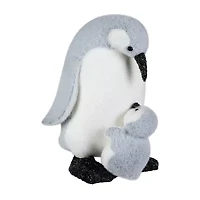 Northlight Mother Penguin With Chick Christmas Tabletop Decor