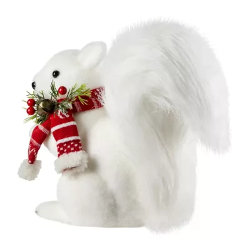Northlight 9" Squirrel With Pinecone Christmas Tabletop Decor