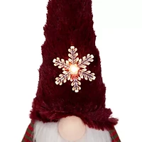 Northlight 13" Led Snowflake Christmas Gnome