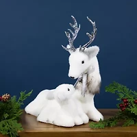 Northlight Reindeer Mom And Calf Christmas Tabletop Decor