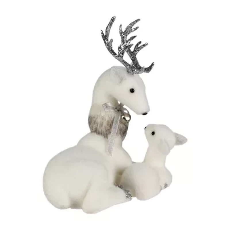 Northlight Reindeer Mom And Calf Christmas Tabletop Decor