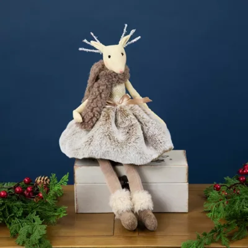 Northlight 18" Reindeer With Legs Christmas Tabletop Decor