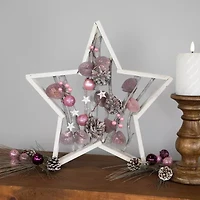 Northlight 14.5" Star-Shaped Wood Christmas Tabletop Decor