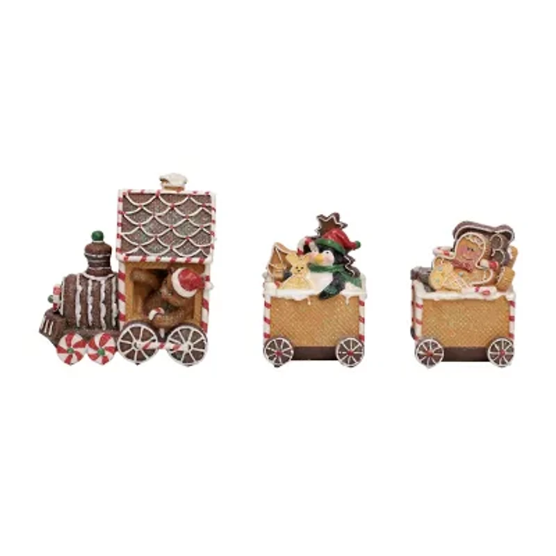Northlight 10" Candy Cane Train Christmas Tabletop Decor
