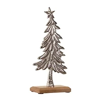 Northlight Embossed Swaying Metal Christmas Tabletop Tree