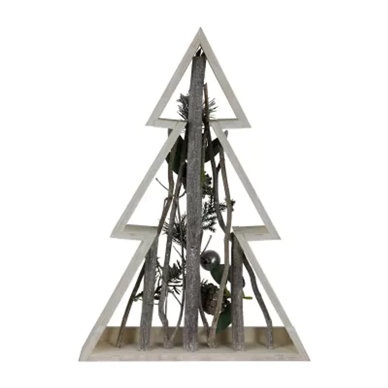 Northlight 17.5" Tree Pinecones Christmas Tabletop Tree
