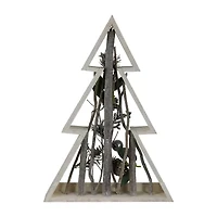 Northlight 17.5" Tree Pinecones Christmas Tabletop Tree
