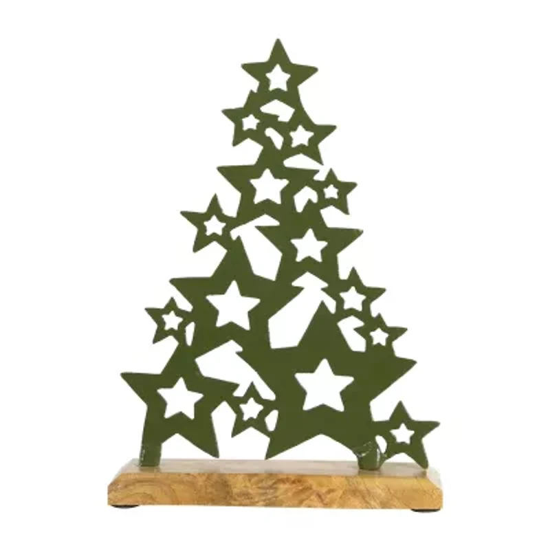 Northlight 11" Stars Metal Christmas Tabletop Tree
