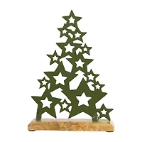Northlight 11" Stars Metal Christmas Tabletop Tree