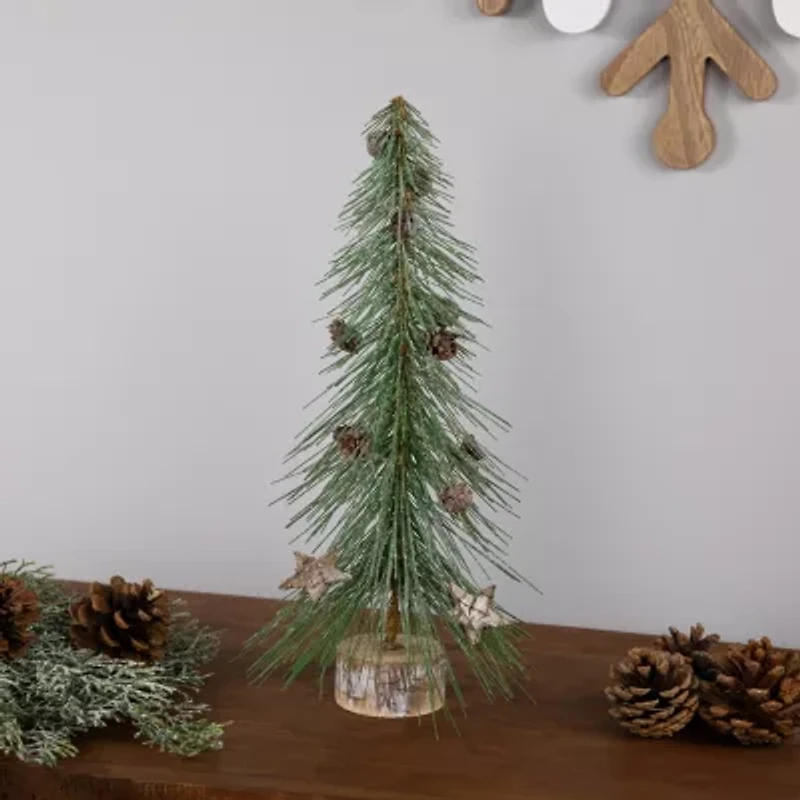 Northlight 13" Brush Christmas Tabletop Tree
