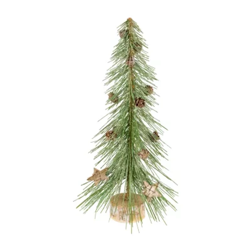 Northlight 13" Brush Christmas Tabletop Tree