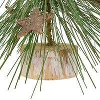 Northlight 13" Brush Christmas Tabletop Tree