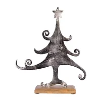 Northlight Swirling Metal Christmas Tabletop Tree