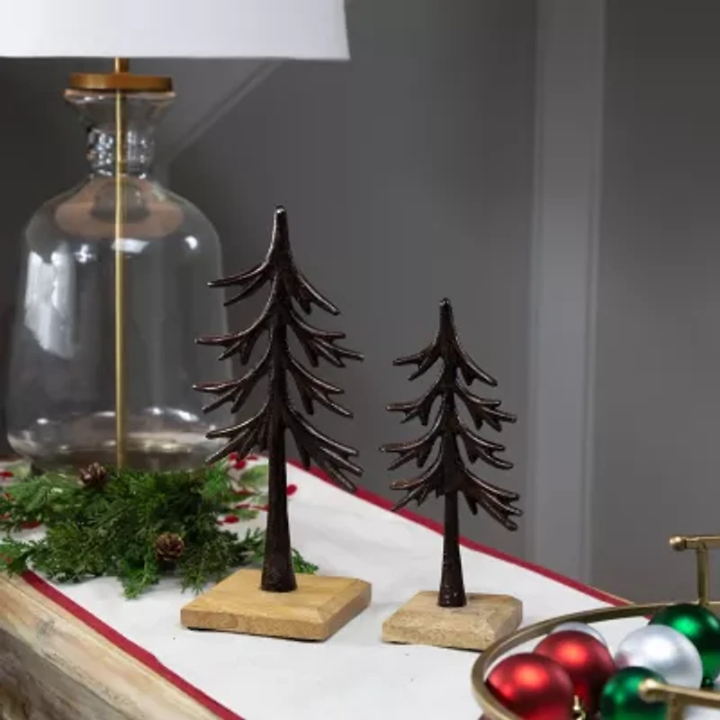 Northlight 11.5" Metal Christmas Tabletop Tree