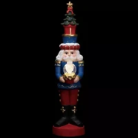 Northlight 32" Led Tree Lighted Christmas Nutcracker