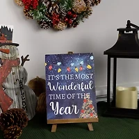 Northlight Wonderful Time Of The Year Christmas Tabletop Decor