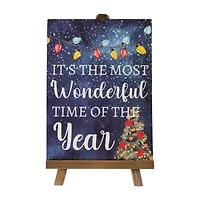 Northlight Wonderful Time Of The Year Christmas Tabletop Decor