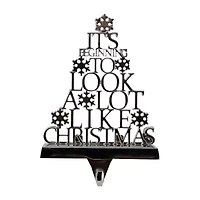 Northlight 6.5" Metal Tree Christmas Stocking Holder