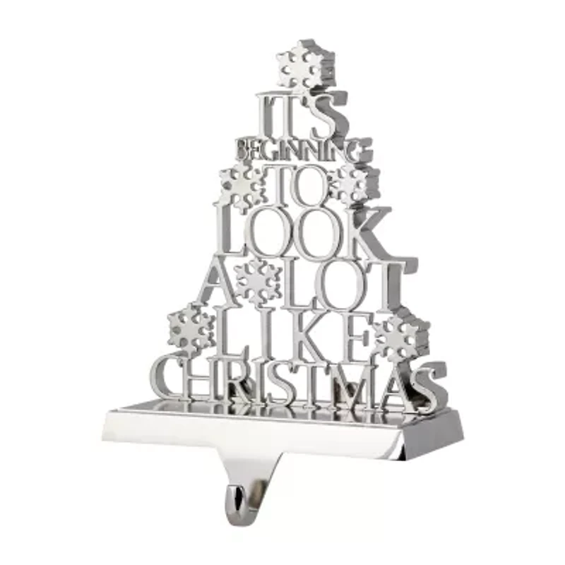 Northlight 6.5" Metal Tree Christmas Stocking Holder
