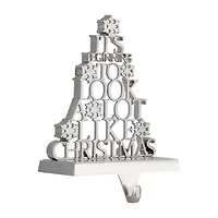 Northlight 6.5" Metal Tree Christmas Stocking Holder