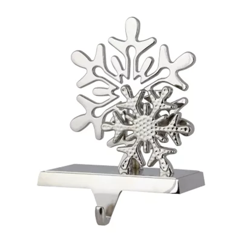 Northlight Double Snowflakes Christmas Stocking Holder