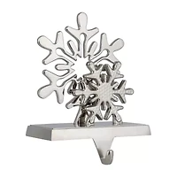 Northlight Double Snowflakes Christmas Stocking Holder