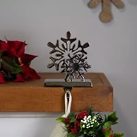Northlight Double Snowflakes Christmas Stocking Holder