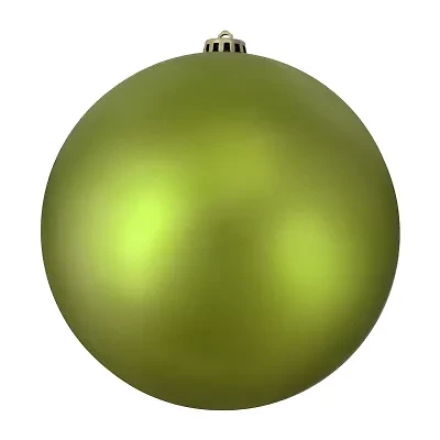 8'' Kiwi Green Shatterproof Matte Commercial Christmas Ball Ornament (200mm)