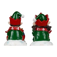 Northlight 5" Elves 2-pc. Christmas Stocking Holder