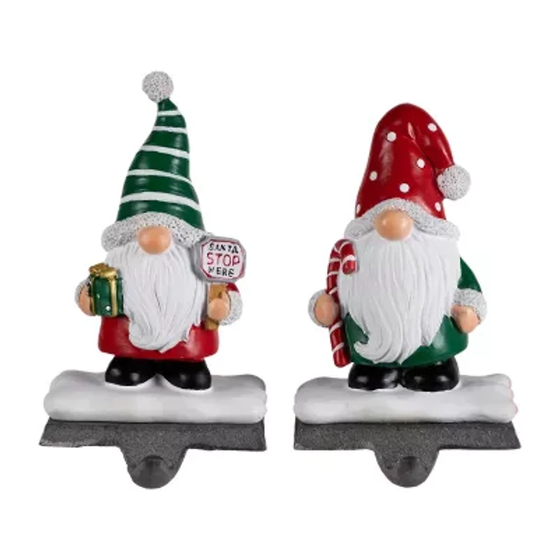 Northlight 6.25" Santa 2-pc. Christmas Stocking Holder