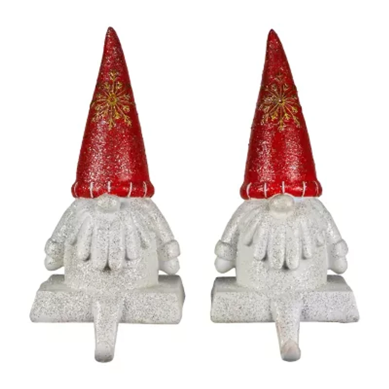 Northlight 8.25" Gnome Christmas Stocking Holder
