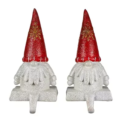 Northlight 8.25" Gnome Christmas Stocking Holder